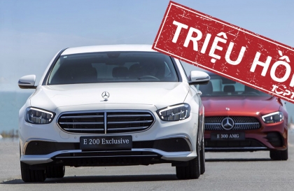 Tiếp tục triệu hồi Mercedes-Benz E-Class tại Việt Nam vì lỗi bơm nhiên liệu